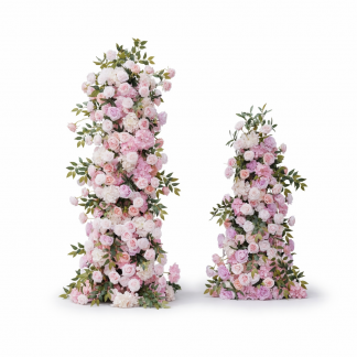 Pink Floral Arch rental, event planning, party supplies, equipment rental, celebration, party rentals near me, professional setup